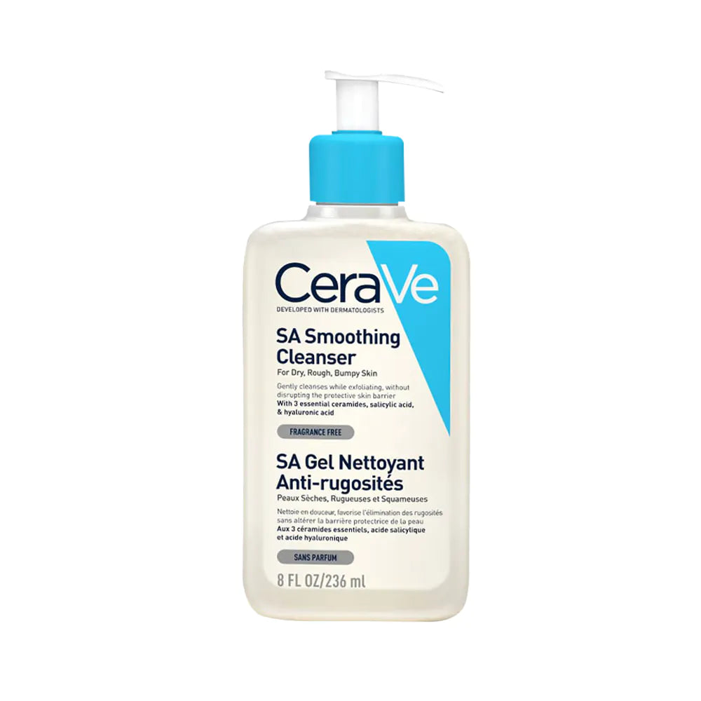 CeraVe SA Smoothing Cleanser For Dry, Rough, Bumpy Skin 236ml